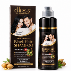 Chirs’s Professional Argan Extract Black Hair Shampoo (3 in 1)