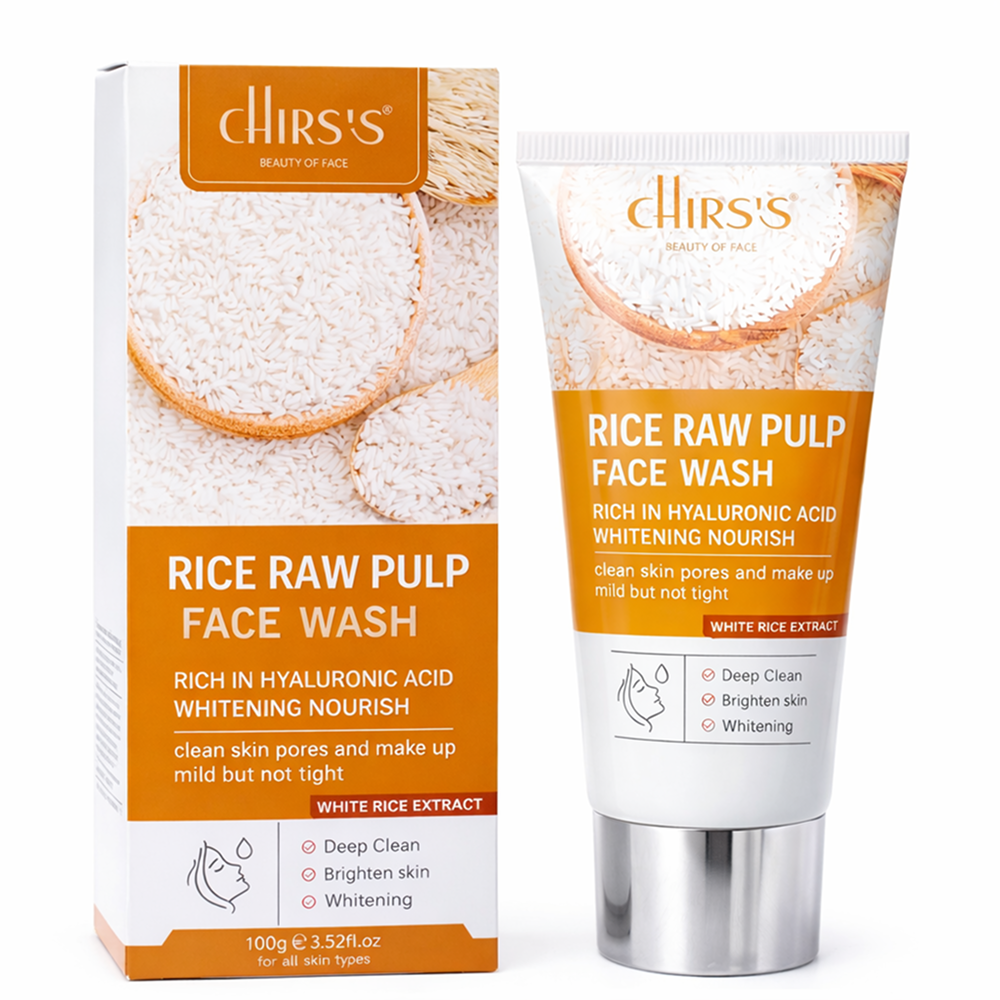 Chirs’s Beauty of Face Rice Raw Pulp Face Wash (100g)