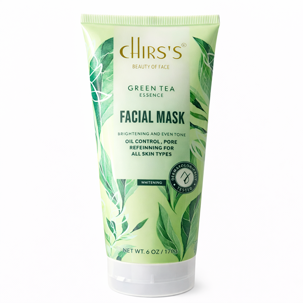 Chirs’s Beauty of Face Green Tea Essence Facial Mask (170g)